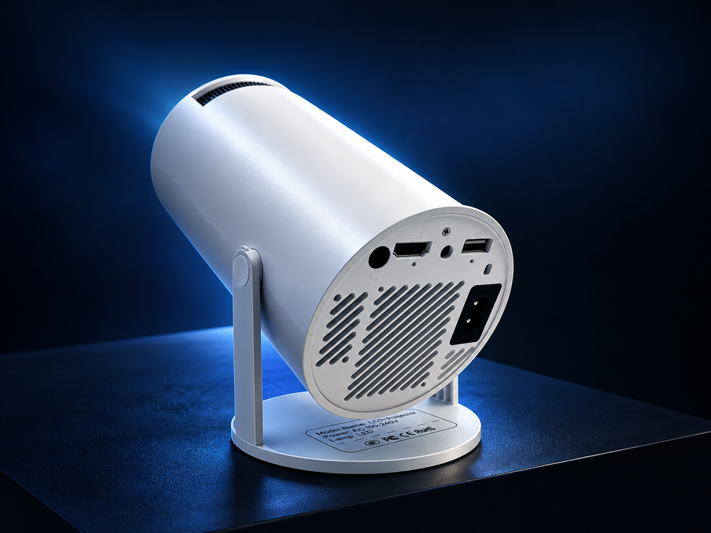 Detalle del mini proyector VAHLO Cinema HY300